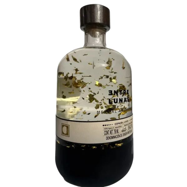 MEZCAL ENTRE LUNAS C/ H. ORO 750MLS - Image 2
