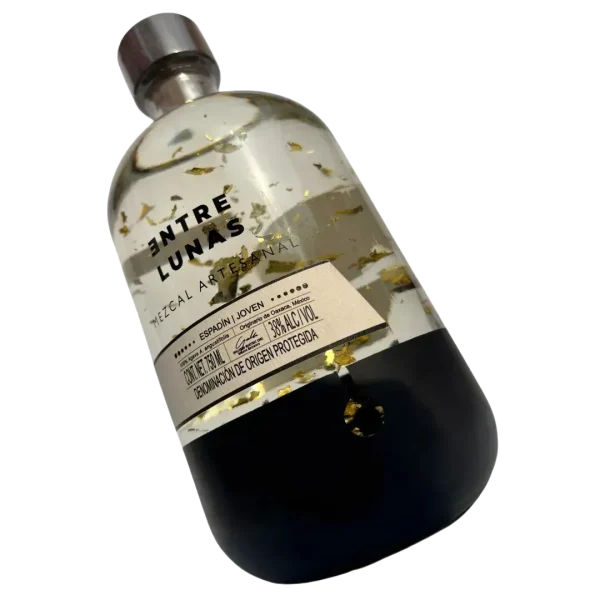 MEZCAL ENTRE LUNAS C/ H. ORO 750MLS - Image 3