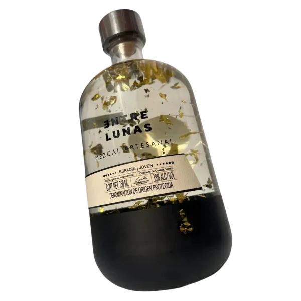 MEZCAL ENTRE LUNAS C/ H. ORO 750MLS - Image 4