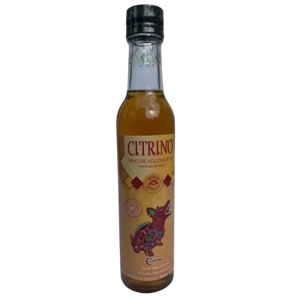 CITRINO VINO DE XOCONOSTLE 250 MLS