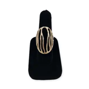 ANILLO PLATA SERPENTEADO