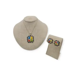 JUEGO PLATA CON TALAVERA CUADRADO(Dije)