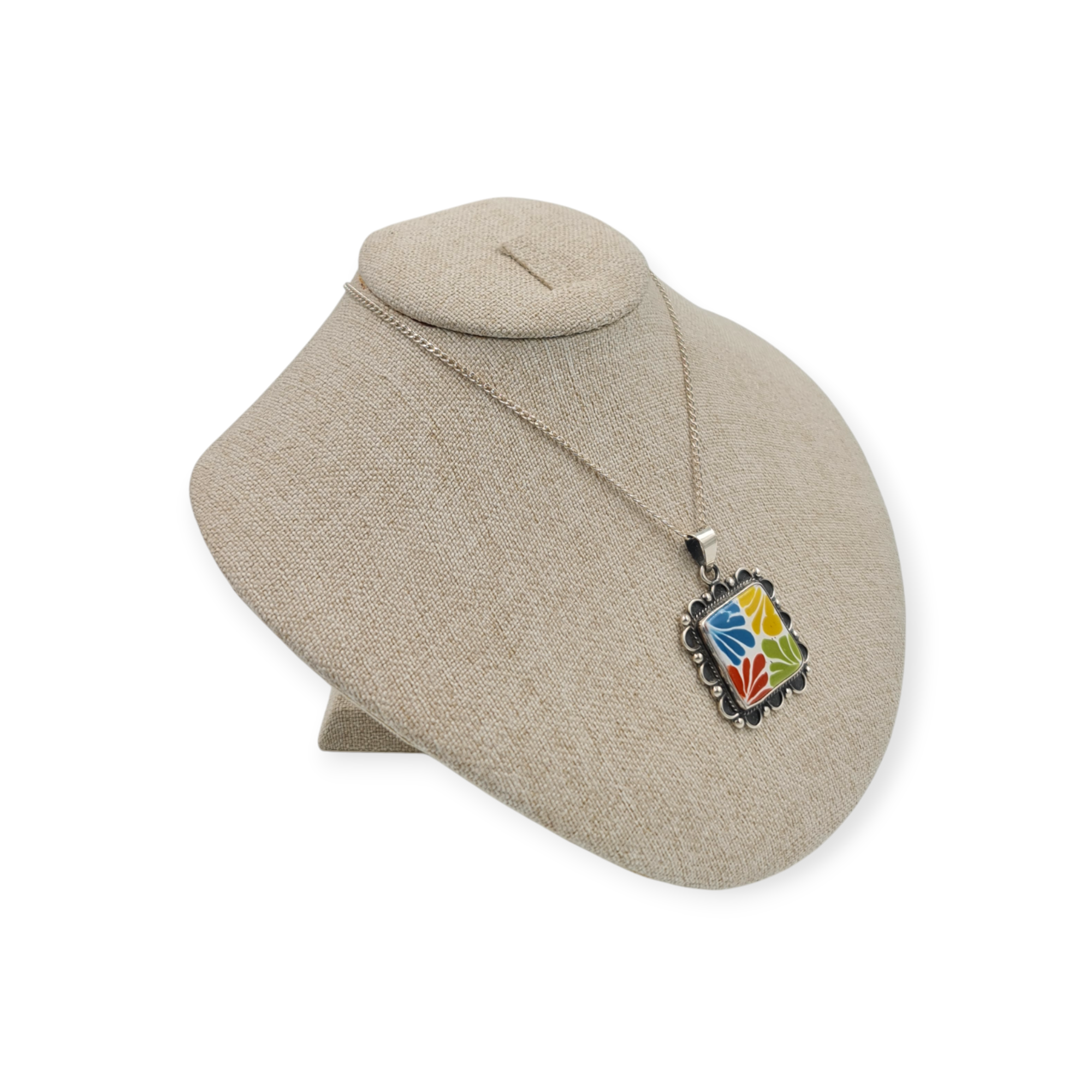 JUEGO PLATA CON TALAVERA CUADRADO(Dije) - Image 4