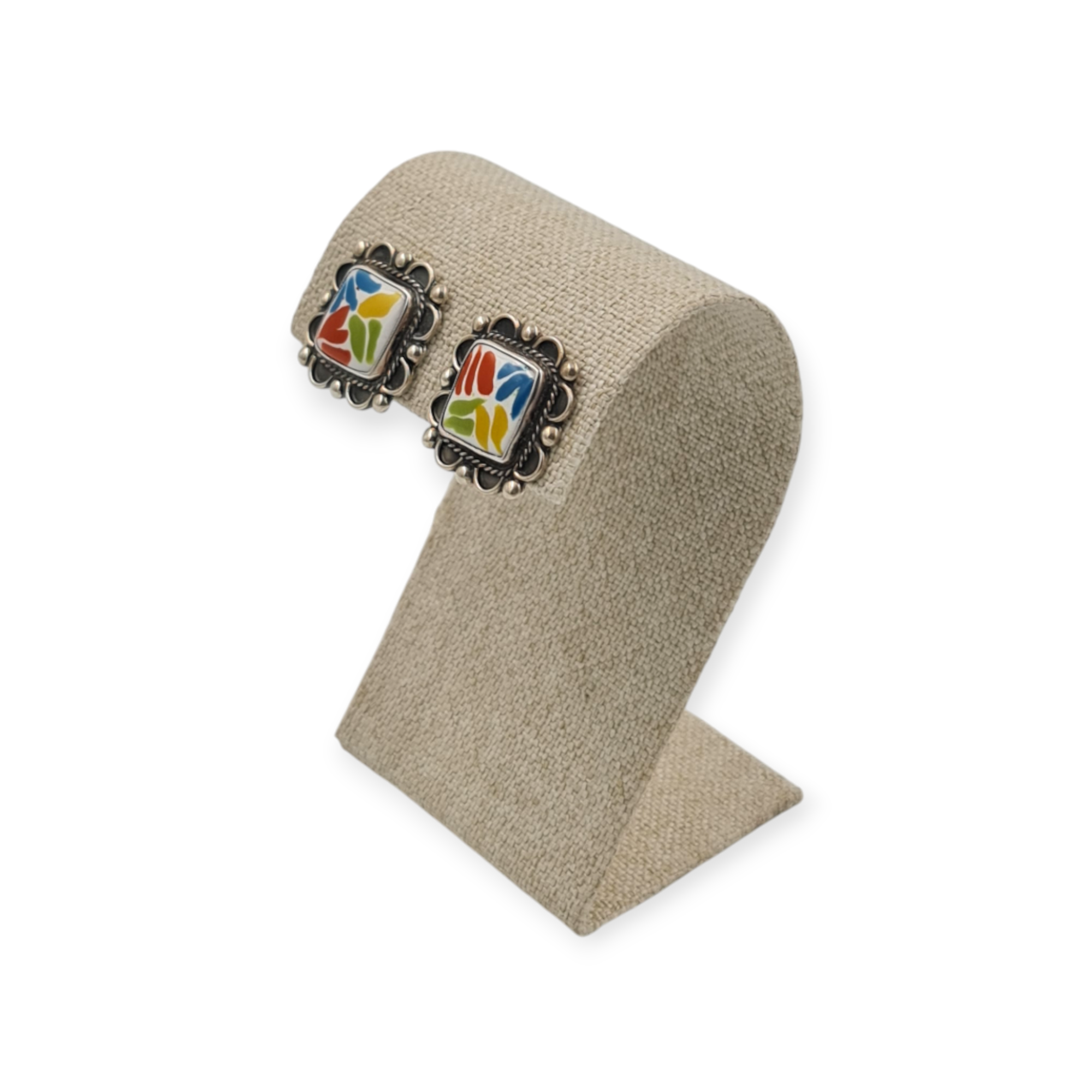 JUEGO PLATA CON TALAVERA CUADRADO(Dije) - Image 5