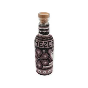 MEZCAL DECORADO HUICHOL MINI