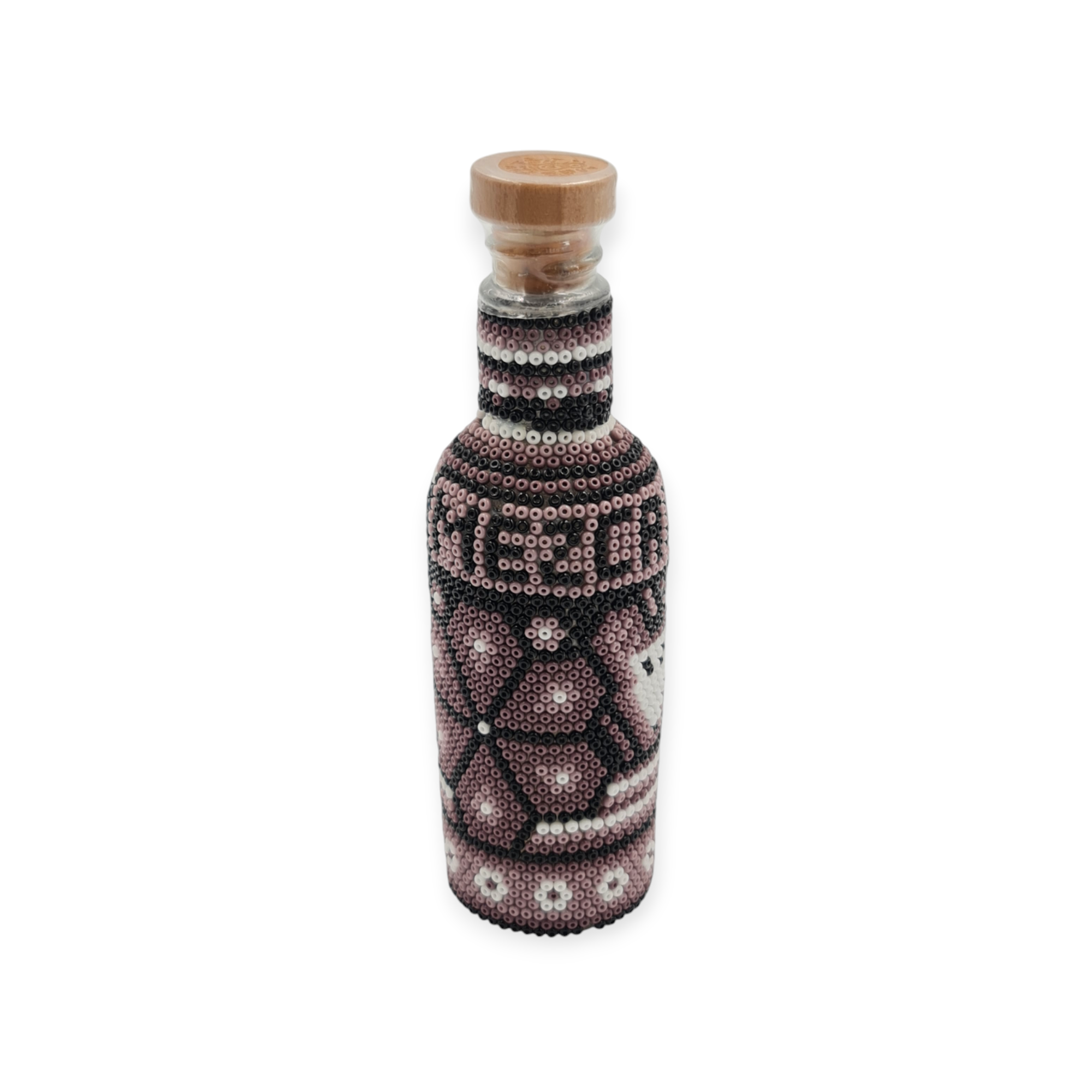MEZCAL DECORADO HUICHOL MINI