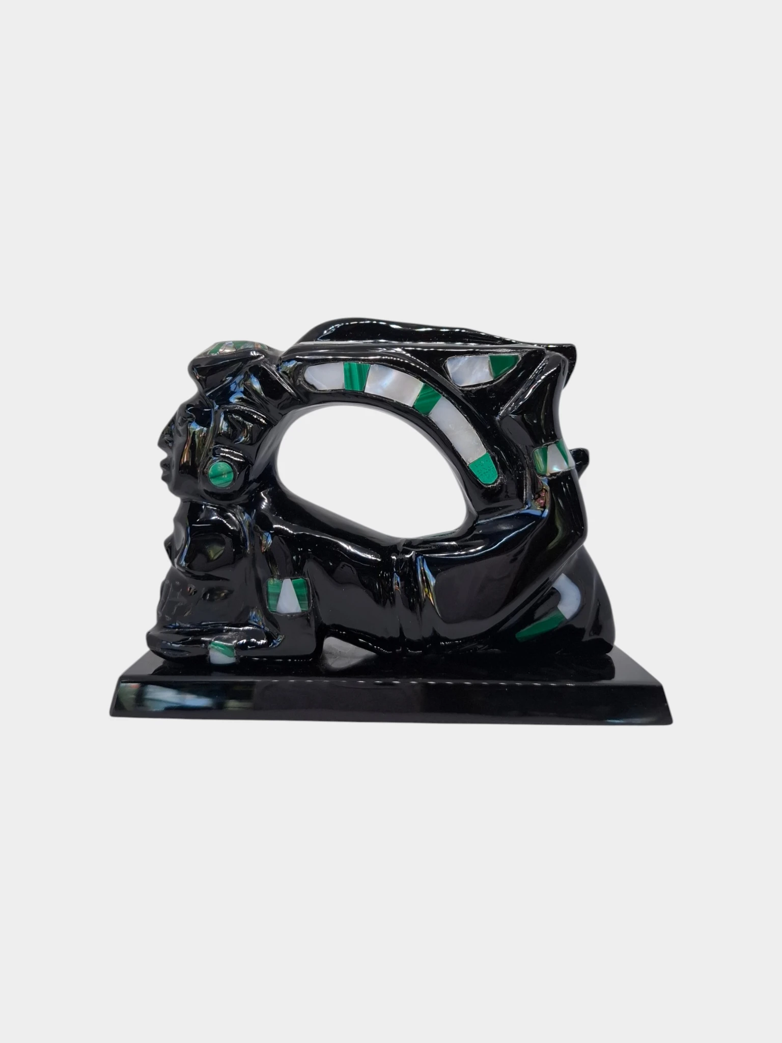 Acróbata en Obsidiana 10.5 cm