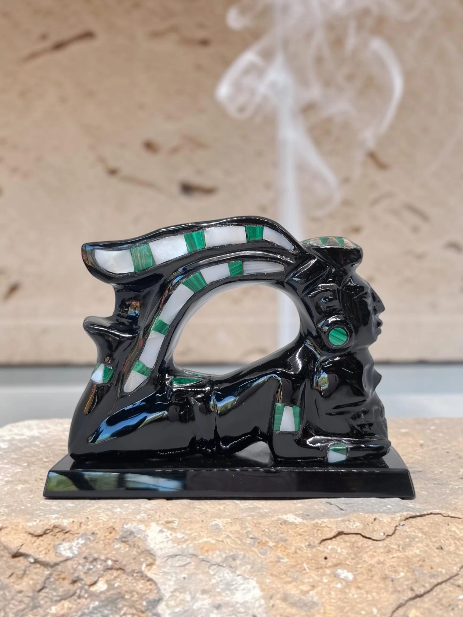 Acróbata en Obsidiana 10.5 cm - Image 4