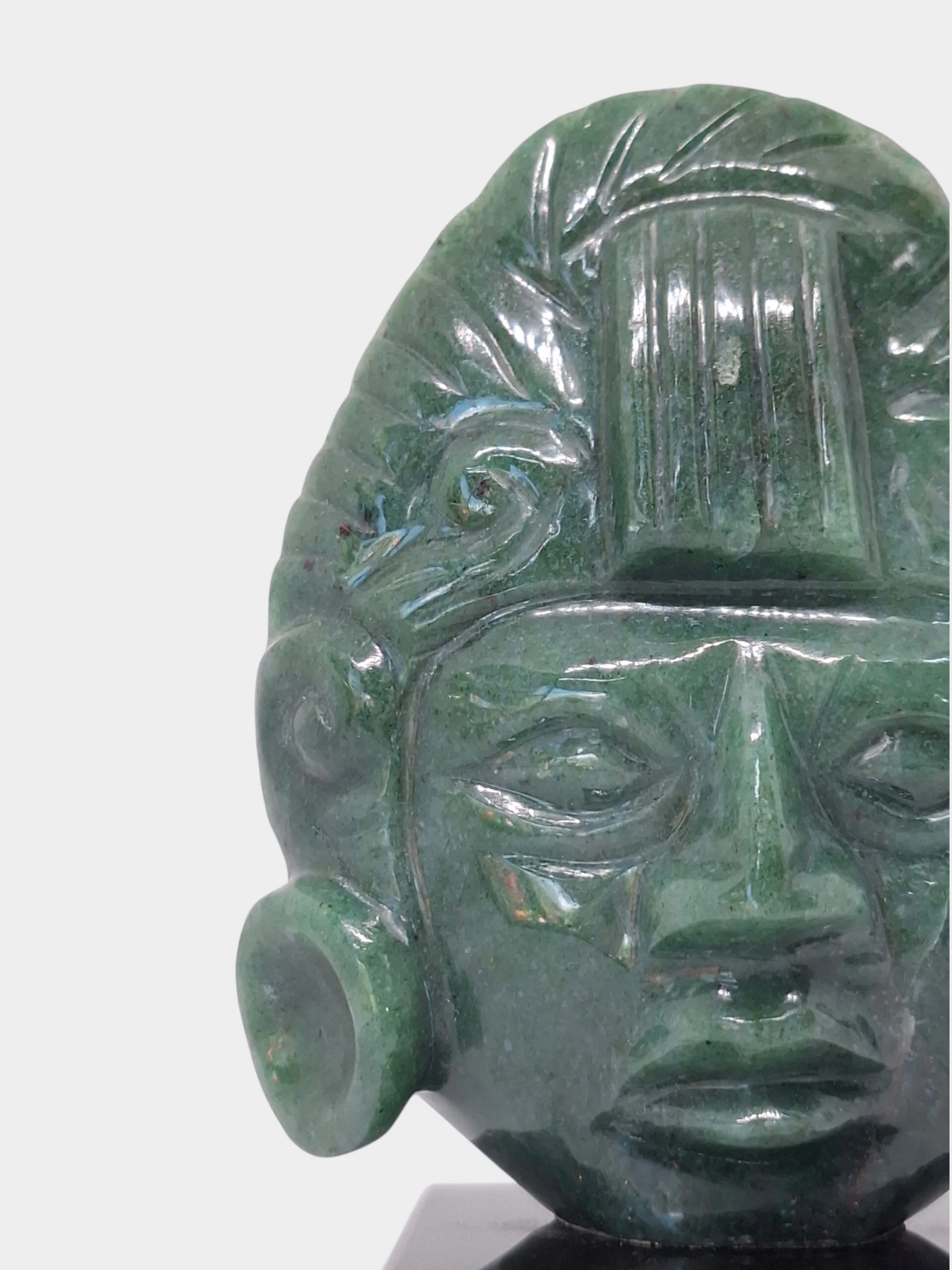 Sacerdote Maya en Jade 10.5 cm - Image 4