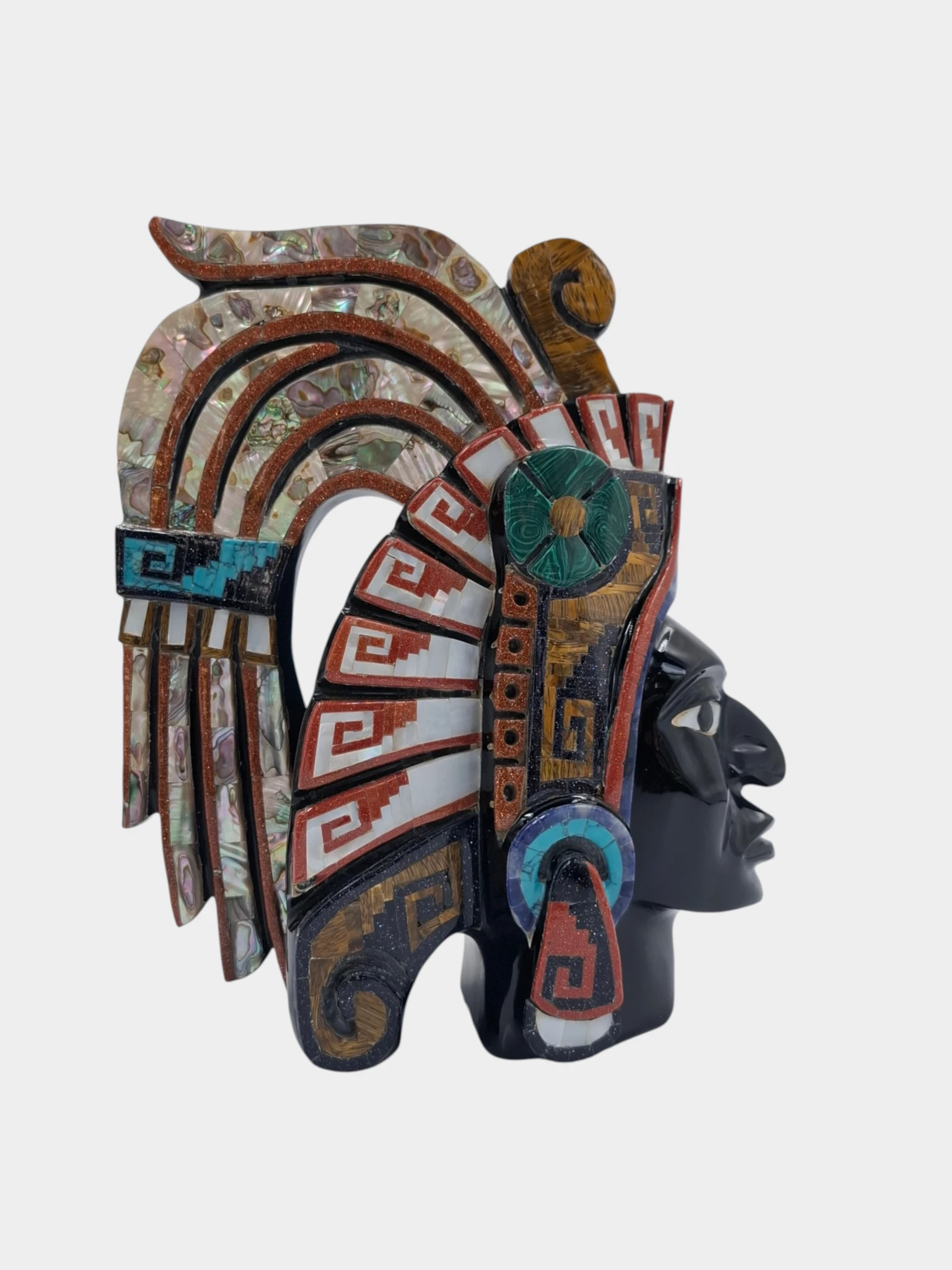 Busto de Cuauhtémoc 27 cm - Image 7