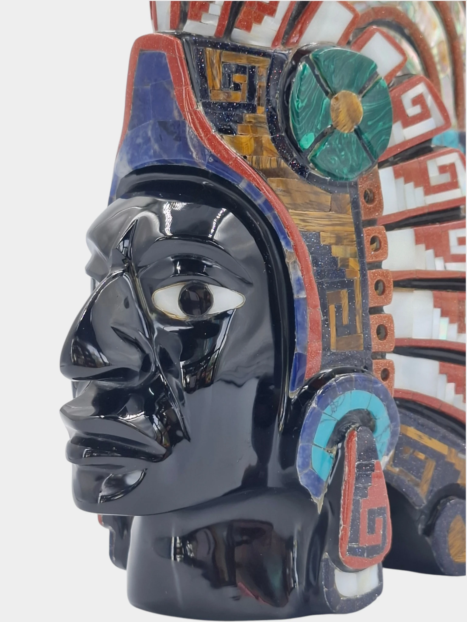 Busto de Cuauhtémoc 27 cm - Image 9